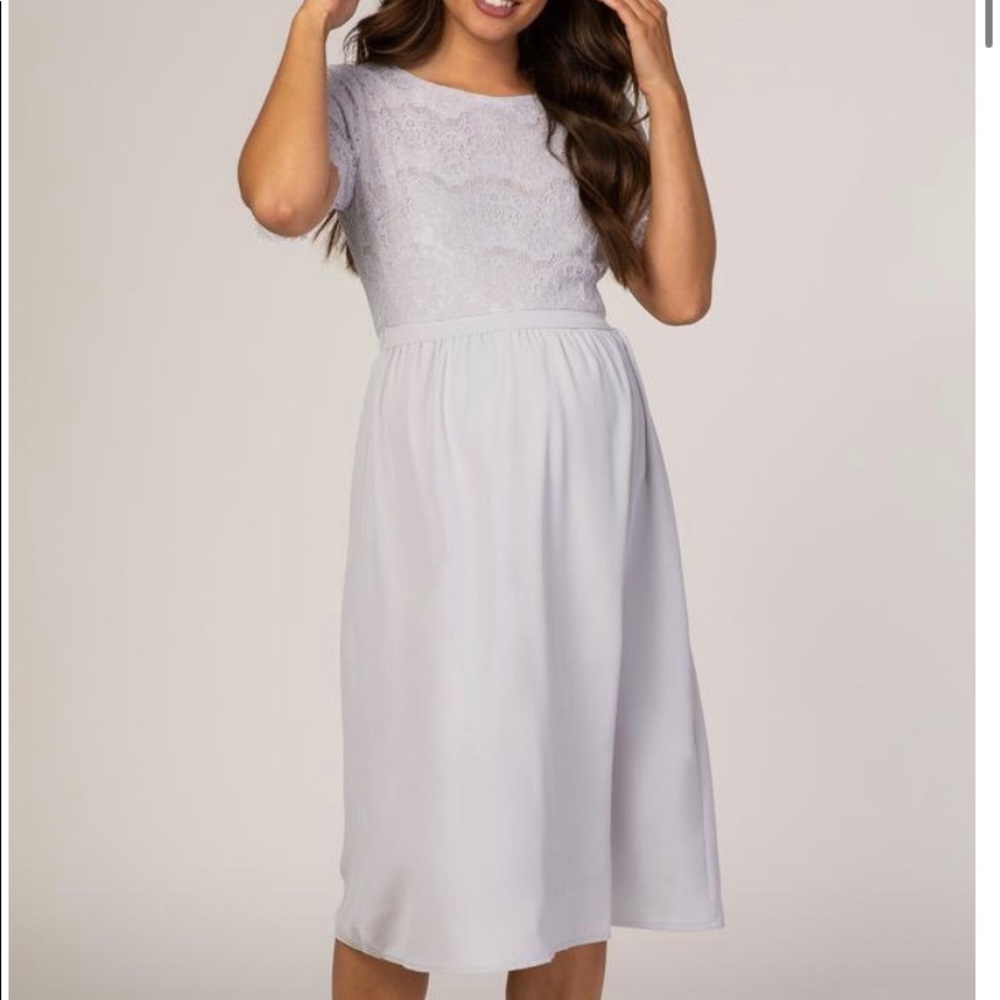 Light Grey Dress - Picture 5 of 7